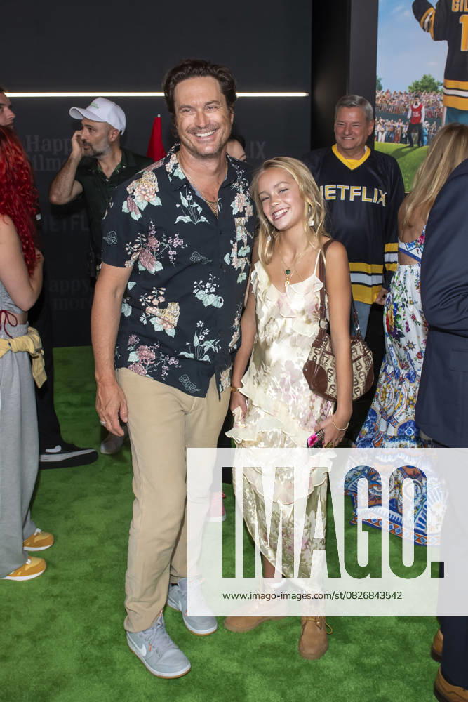 (L-R) Oliver Hudson and Rio Laura Hudson attend Netflix s Happy Gilmore 2 New York Premiere at Jazz at Lincoln Center. New York United States - ZUMAs197 20250721_aaa_s197_307