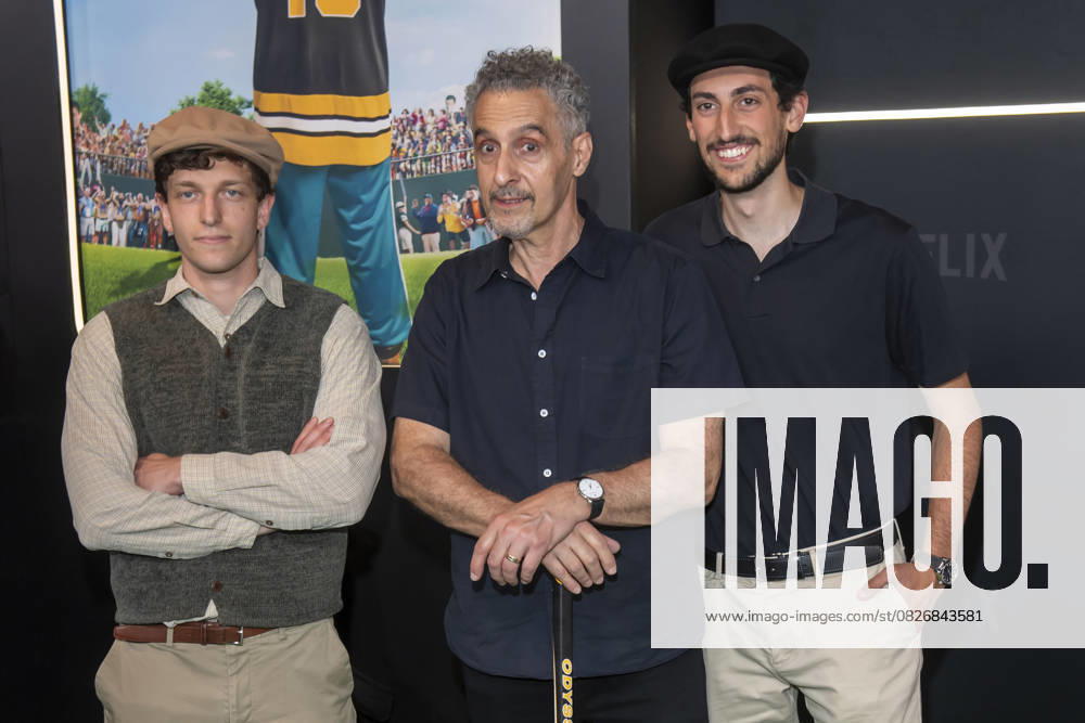 John Turturro (C) and Diego Turturro (R) attend Netflix s Happy Gilmore 2 New York Premiere at Jazz at Lincoln Center. New York United States - ZUMAs197 20250721_aaa_s197_317