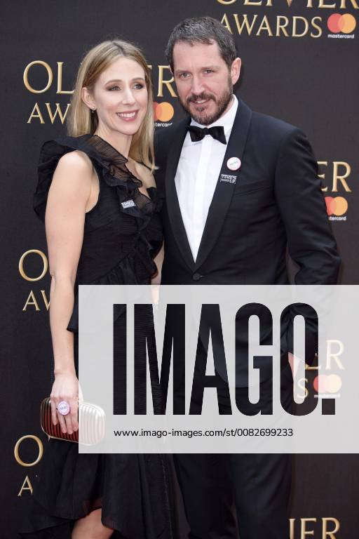 Laura Wade and Bertie Carvel attending the Olivier Awards 2018 at the Royal Albert Hall London 08 04 2018 Laura Wade Bertie Carvel Foto:xS.xFuturexImage