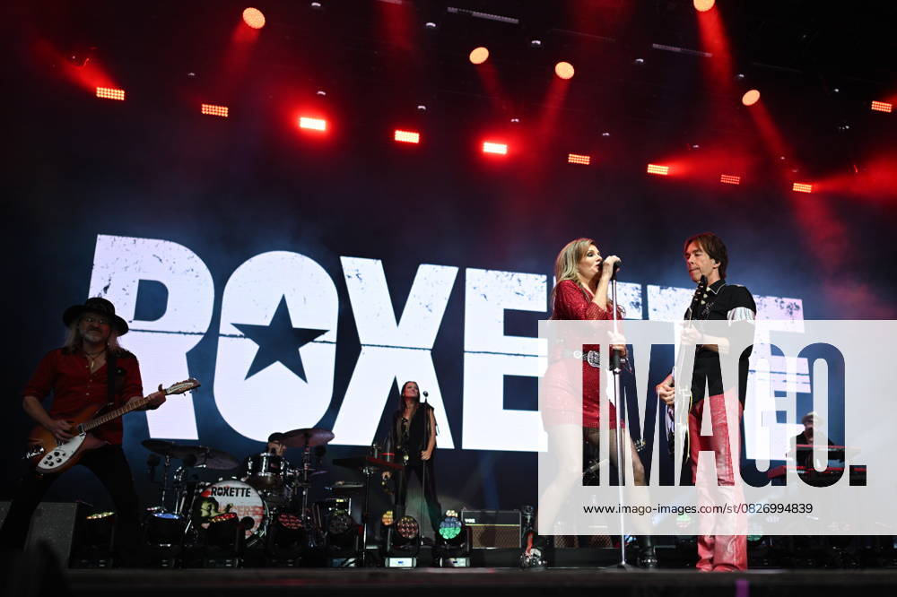 GÖTEBORG, SWEDEN 20250723 Roxette with Per Gessle and Lena Philipsson plays in Trädgardsföreningen on Wednesday night GÖTEBORG SWEDEN