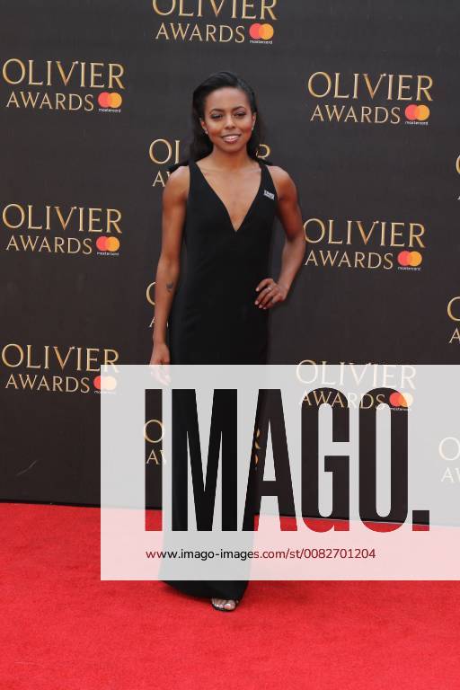 Adrienne Warren attends The Olivier Awards 2018 with Mastercard at Royal Albert Hall in London. APRIL 8th 2018 MESx18970