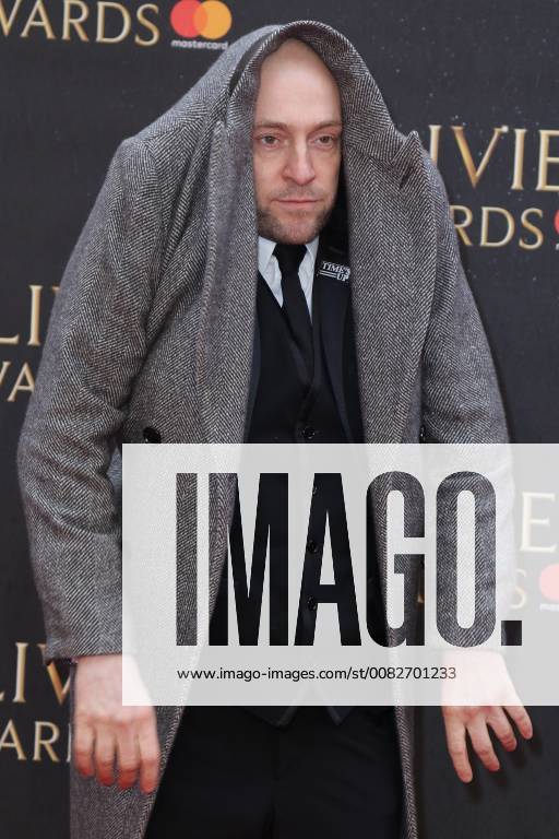 Derren Brown attends The Olivier Awards 2018 with Mastercard at Royal Albert Hall in London. APRIL 8th 2018 MESx18970