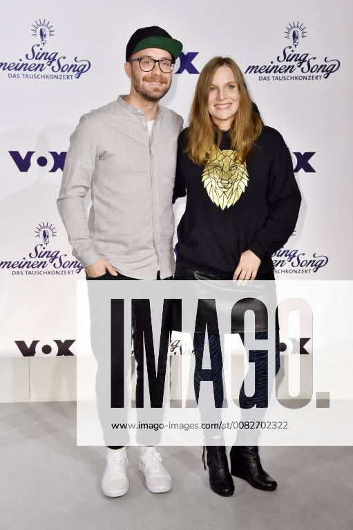Mark Forster and Judith Holofernes at the photo shoot for the 5th season of the TV Show Sing my song 2018 at the Soho House Berlin 09 04 2018 Foto:xN.xKubelkax xFuturexImage