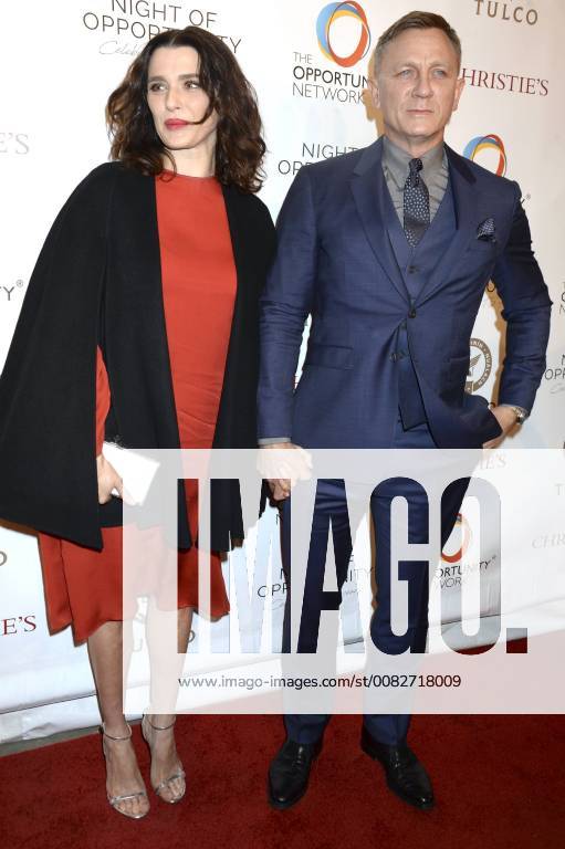Rachel Weisz with husband Daniel Craig at the 11 Night of Opportunity Gala at Cipriani Wall Street New York 09 04 2018 Foto:xD.Tinex xFuturexImage