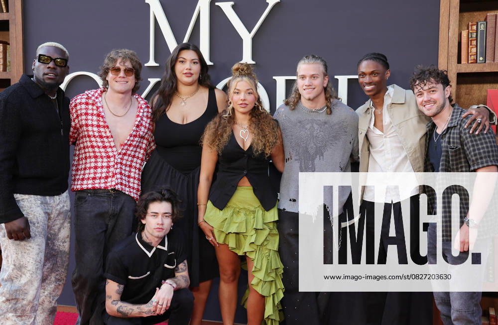 Netflix s My Oxford Year Premiere - LA Donzell Taggart, Katie Roeder, Aaliyah Larsen and Cameron Goode of SZN4 and Mason Watts, Conor Smith, Zach Newbould and Shane Appell of the Midnight Til Morning At Netflix s My Oxford Year Los Angeles Premiere At Netflix Tudum Theater , In Los Angeles CA, USA on July 24, 2025. Photo by Fati S ABACAPRESS.COM Lso Angeles CA United States