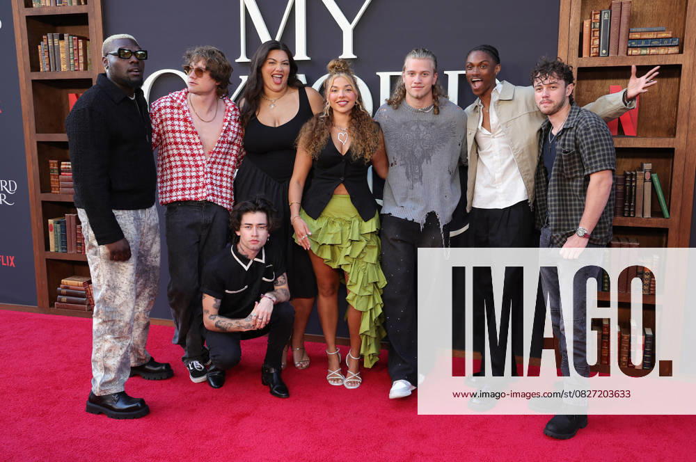 Netflix s My Oxford Year Premiere - LA Donzell Taggart, Katie Roeder, Aaliyah Larsen and Cameron Goode of SZN4 and Mason Watts, Conor Smith, Zach Newbould and Shane Appell of the Midnight Til Morning At Netflix s My Oxford Year Los Angeles Premiere At Netflix Tudum Theater , In Los Angeles CA, USA on July 24, 2025. Photo by Fati S ABACAPRESS.COM Lso Angeles CA United States