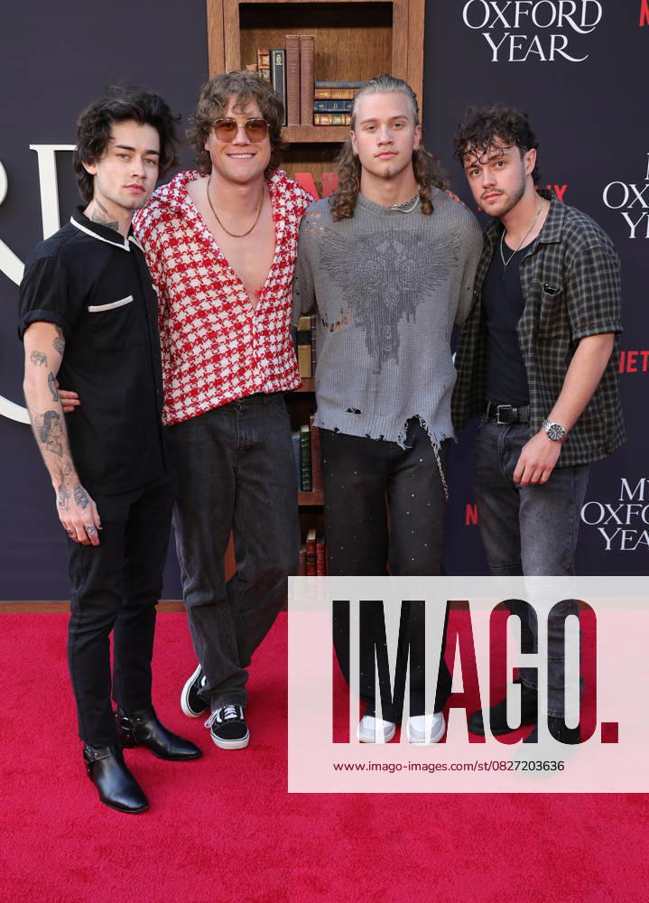 Netflix s My Oxford Year Premiere - LA Mason Watts, Conor Smith, Zach Newbould and Shane Appell of the Midnight Til Morning At Netflix s My Oxford Year Los Angeles Premiere At Netflix Tudum Theater , In Los Angeles CA, USA on July 24, 2025. Photo by Fati S ABACAPRESS.COM Lso Angeles CA United States