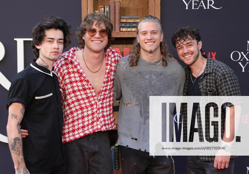Netflix s My Oxford Year Premiere - LA Mason Watts, Conor Smith, Zach Newbould and Shane Appell of the Midnight Til Morning At Netflix s My Oxford Year Los Angeles Premiere At Netflix Tudum Theater , In Los Angeles CA, USA on July 24, 2025. Photo by Fati S ABACAPRESS.COM Lso Angeles CA United States