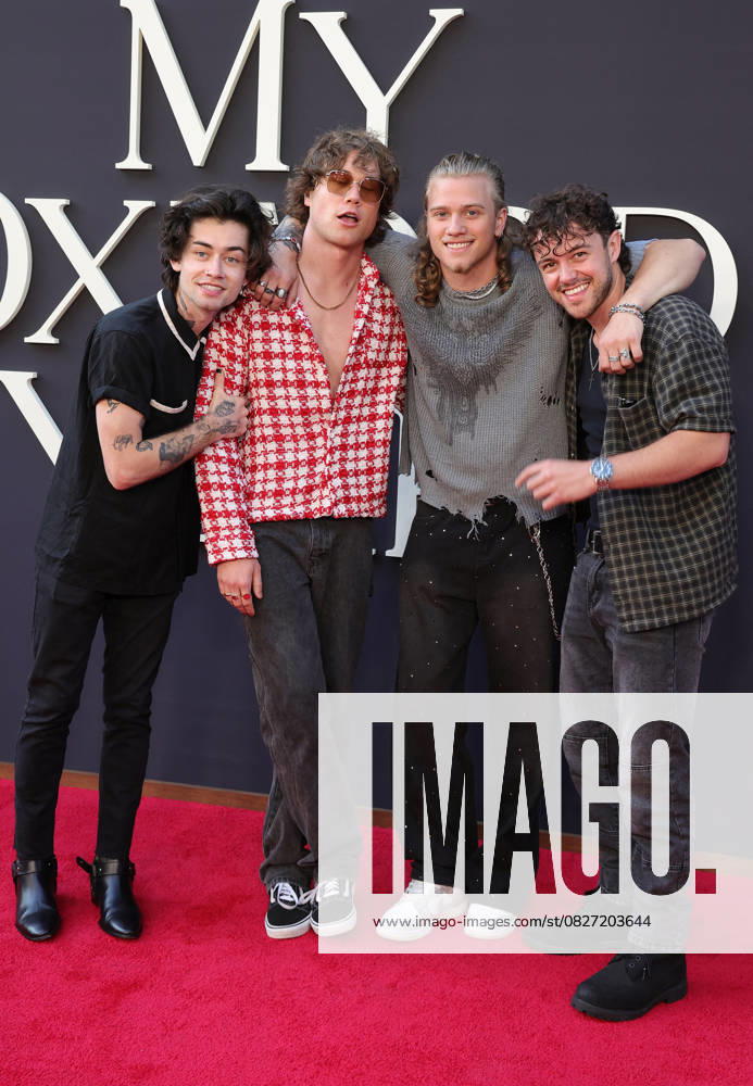Netflix s My Oxford Year Premiere - LA Mason Watts, Conor Smith, Zach Newbould and Shane Appell of the Midnight Til Morning At Netflix s My Oxford Year Los Angeles Premiere At Netflix Tudum Theater , In Los Angeles CA, USA on July 24, 2025. Photo by Fati S ABACAPRESS.COM Lso Angeles CA United States