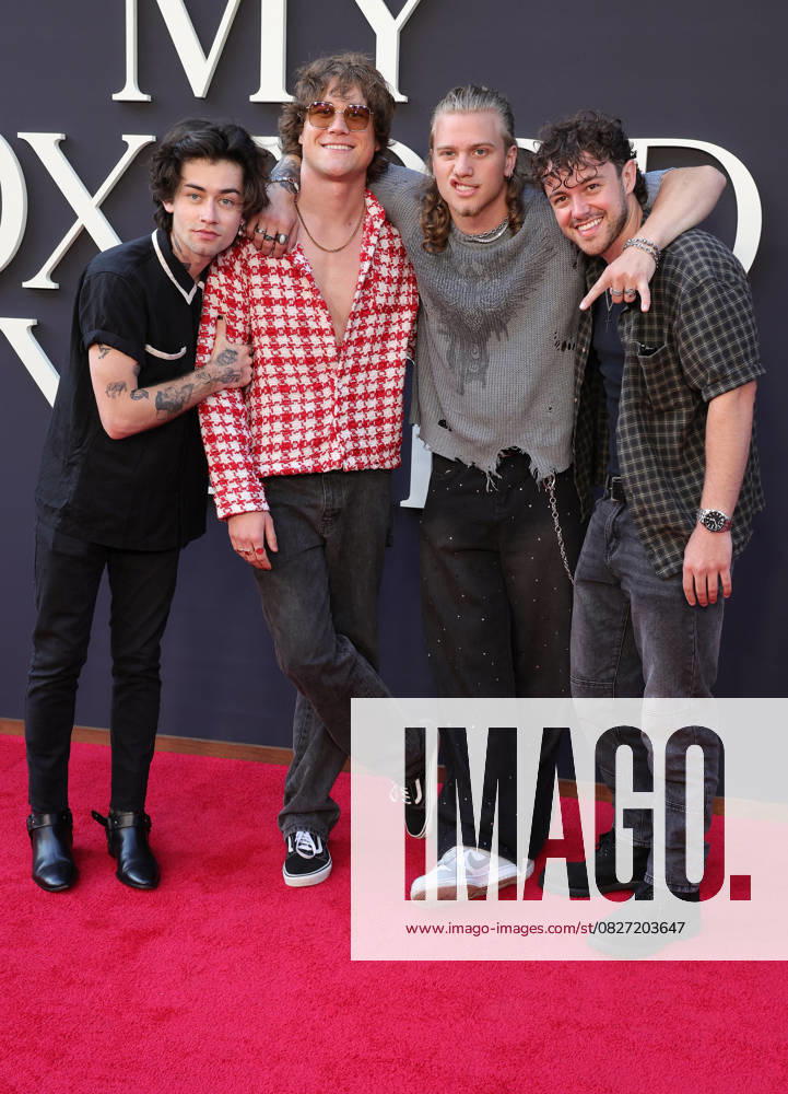 Netflix s My Oxford Year Premiere - LA Mason Watts, Conor Smith, Zach Newbould and Shane Appell of the Midnight Til Morning At Netflix s My Oxford Year Los Angeles Premiere At Netflix Tudum Theater , In Los Angeles CA, USA on July 24, 2025. Photo by Fati S ABACAPRESS.COM Lso Angeles CA United States