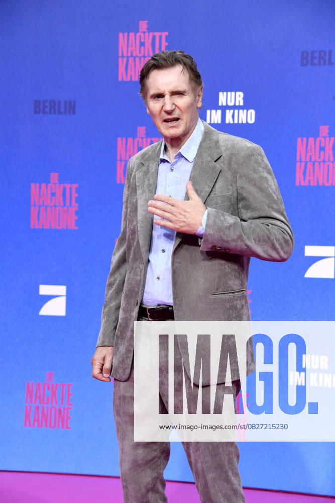 Liam Neeson at the German premiere of DIE NACKTE KANONE in Berlin on 24 07 2025