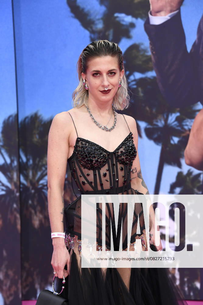 Karin Brettmeister at the German premiere of DIE NACKTE KANONE in Berlin on 24 07 2025