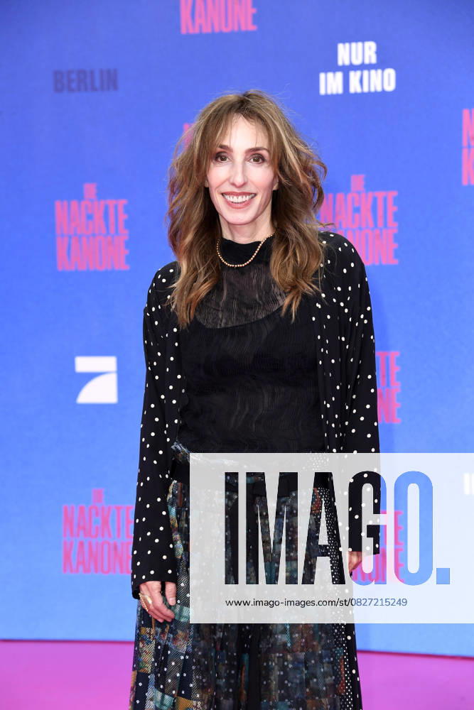 Erica Huggins at the German premiere of DIE NACKTE KANONE in Berlin on 24 07 2025