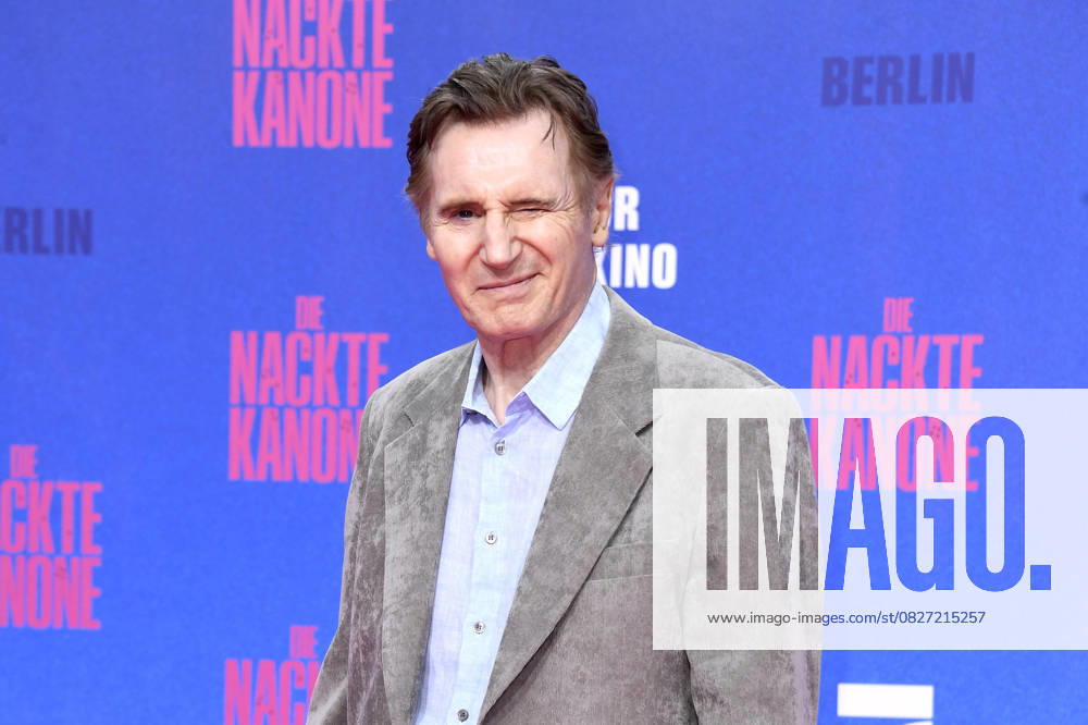 Liam Neeson at the German premiere of DIE NACKTE KANONE in Berlin on 24 07 2025