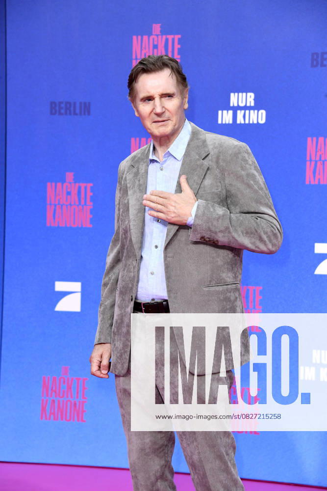 Liam Neeson at the German premiere of DIE NACKTE KANONE in Berlin on 24 07 2025