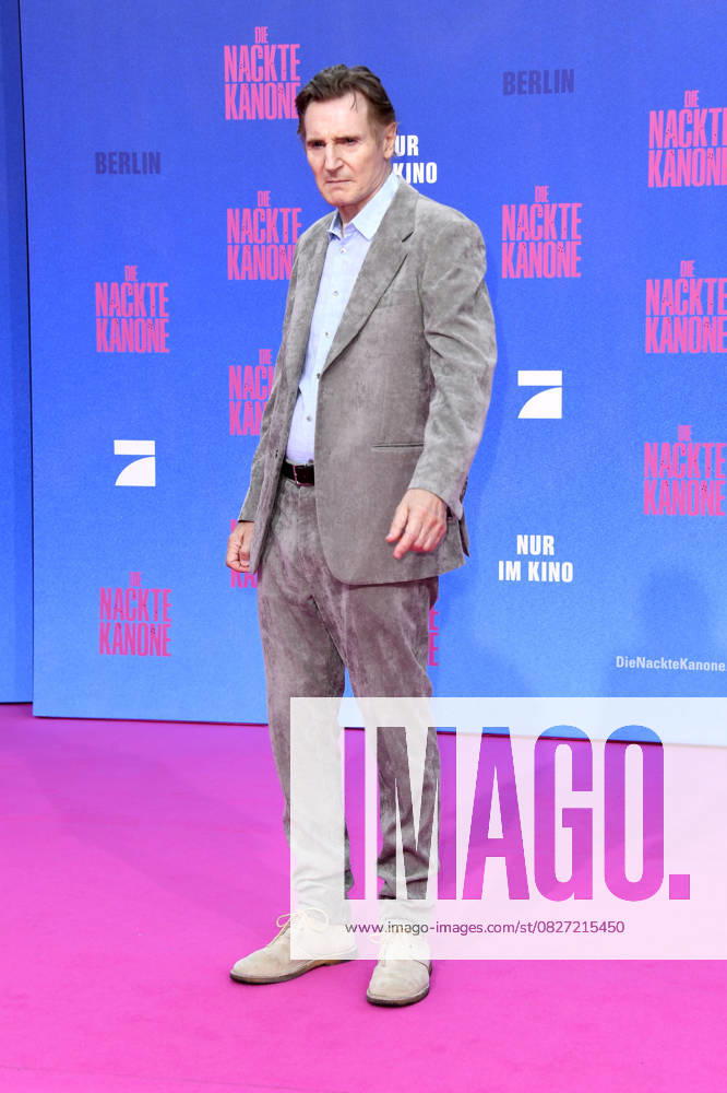 Liam Neeson at the German premiere of DIE NACKTE KANONE in Berlin on 24 07 2025