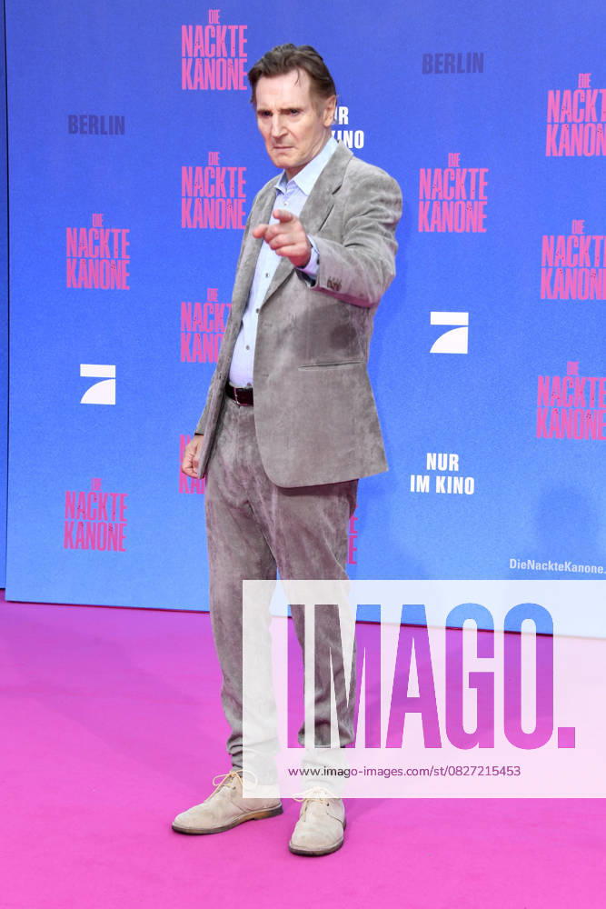 Liam Neeson at the German premiere of DIE NACKTE KANONE in Berlin on 24 07 2025