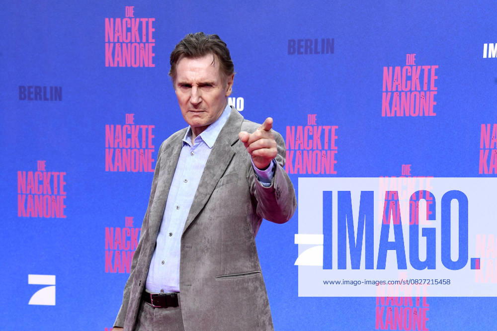Liam Neeson at the German premiere of DIE NACKTE KANONE in Berlin on 24 07 2025