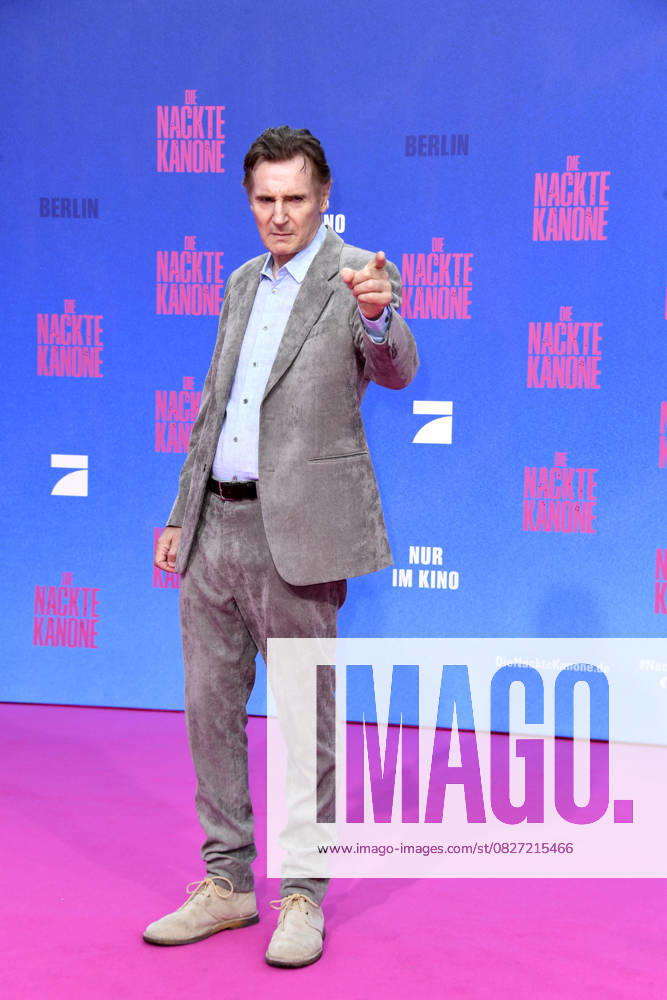 Liam Neeson at the German premiere of DIE NACKTE KANONE in Berlin on 24 07 2025