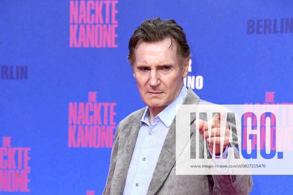 Liam Neeson at the German premiere of DIE NACKTE KANONE in Berlin on 24 07 2025