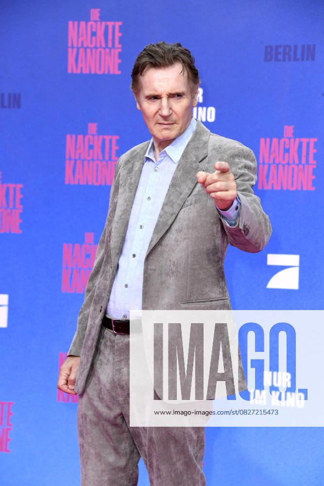 Liam Neeson at the German premiere of DIE NACKTE KANONE in Berlin on 24 07 2025