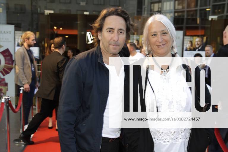 Dieter Landuris and his wife Natascha at The Etruscan Smile Movie Premiere on 10 04 2018 in Berlin The Etruscan Smile The Etruscan Smile Film Premiere in Berlin 2018