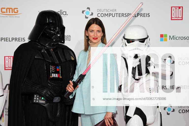Eva Padberg German computer game prize 2018 in the coal bunker boiler house in Muenchen on 10 04 2018