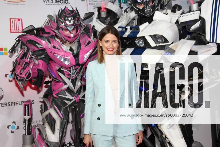 Eva Padberg German computer game prize 2018 in the coal bunker boiler house in Muenchen on 10 04 2018
