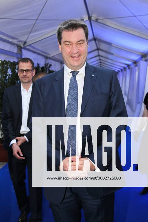 Dr Markus Soeder Bavarian State Premier German Computer Game Award 2018 in the coal bunker boiler house in Munich on 10 04 2018