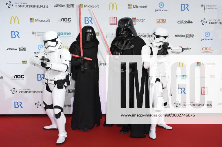 Cosplayer at the presentation of the German Computer Game Prize 2018 in the Kesselhaus Munich 10 04 2018 Foto:xP.xSchönbergerx xFuturexImage