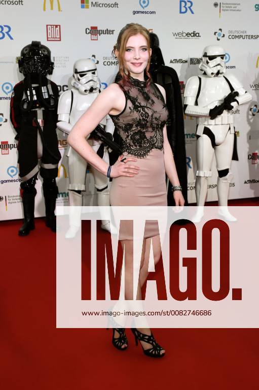 Jenny Neufeld at the presentation of the German Computer Game Prize 2018 in the Kesselhaus Munich 10 04 2018 Foto:xP.xSchönbergerx xFuturexImage