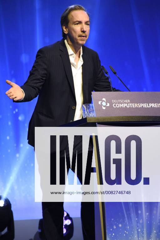 Olli Schulz at the presentation of the German Computer Game Prize 2018 in the Kesselhaus Munich 10 04 2018 Foto:xP.xSchönbergerx xFuturexImage