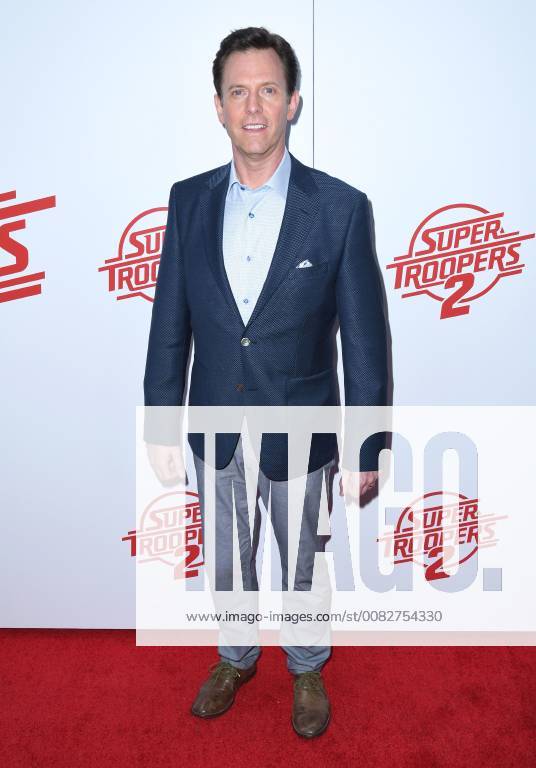 Hollywood, CA, U.S. - 11 April 2018 - Hollywood, California - Erik Stolhanske. Super Troopers 2 Los Angeles Premiere held at Arclight Hollywood. Photo Credit: AdMedia Hollywood U.S. - ZUMAa123 20180411_zaa_a123_120