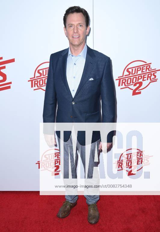 Hollywood, CA, U.S. - 11 April 2018 - Hollywood, California - Erik Stolhanske. Super Troopers 2 Los Angeles Premiere held at Arclight Hollywood. Photo Credit: AdMedia Hollywood U.S. - ZUMAa123 20180411_zaa_a123_129