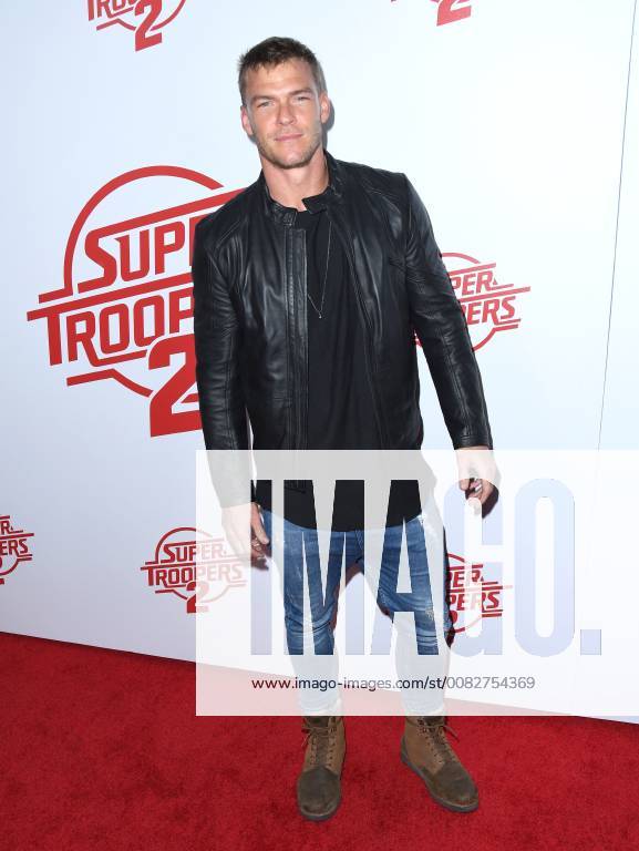 Hollywood, CA, U.S. - 11 April 2018 - Hollywood, California - Alan Ritchson. Super Troopers 2 Los Angeles Premiere held at Arclight Hollywood. Photo Credit: AdMedia Hollywood U.S. - ZUMAa123 20180411_zaa_a123_145