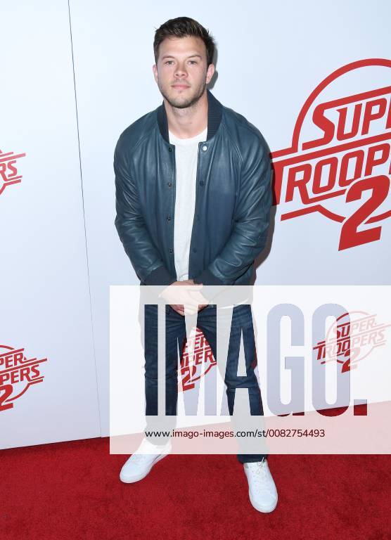 Hollywood, CA, U.S. - 11 April 2018 - Hollywood, California - Jimmy Tatro. Super Troopers 2 Los Angeles Premiere held at Arclight Hollywood. Photo Credit: AdMedia Hollywood U.S. - ZUMAa123 20180411_zaa_a123_183