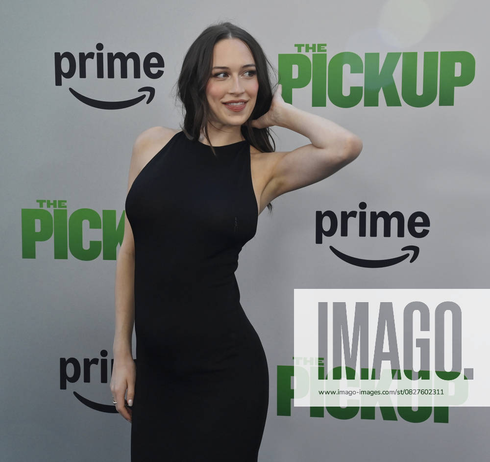 Elsie Hewitt attends the premiere of the motion picture comedy The Pickup at Regal LA Live in Los Angeles on Sunday, July 27, 2025. Storyline: A routine cash pickup turns into a deadly pursuit when two mismatched armored truck drivers are ambushed by ruthless criminals with plans beyond the cash. LAP2025072713 JIMxRUYMEN