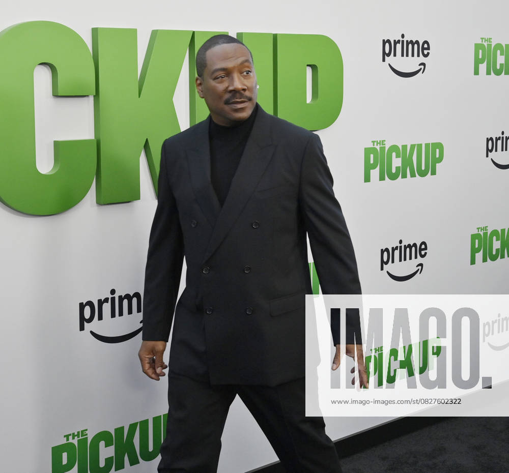 Cast member Eddie Murphy attends the premiere of the motion picture comedy The Pickup at Regal LA Live in Los Angeles on Sunday, July 27, 2025. Storyline: A routine cash pickup turns into a deadly pursuit when two mismatched armored truck drivers are ambushed by ruthless criminals with plans beyond the cash. LAP2025072724 JIMxRUYMEN