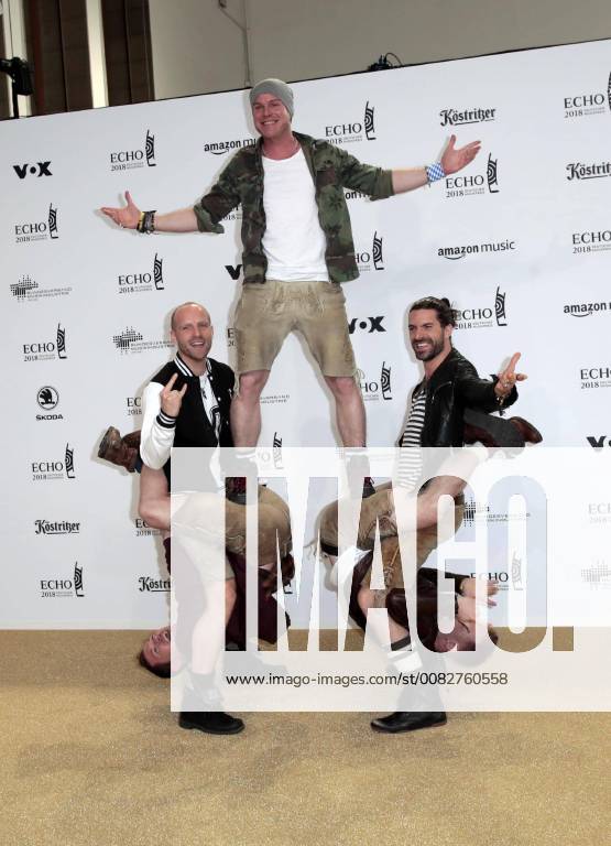 VOXX Club at the presentation of the German Music Prize ECHO 2018 in Messe Berlin