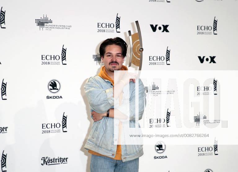 Milky Chance category Pop National at the award German Music Prize ECHO 2018 in Messe Berlin