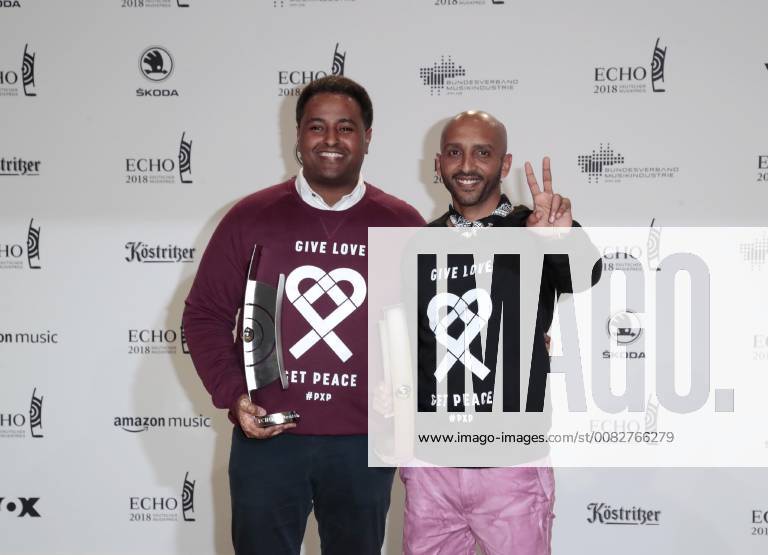 Peace Peace Festival Fetsum Sebhat Tedros Tewelde category social engagement at the award German Music Prize ECHO 2018 in Messe Berlin