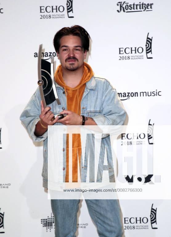Milky Chance category Pop National at the award German Music Prize ECHO 2018 in Messe Berlin