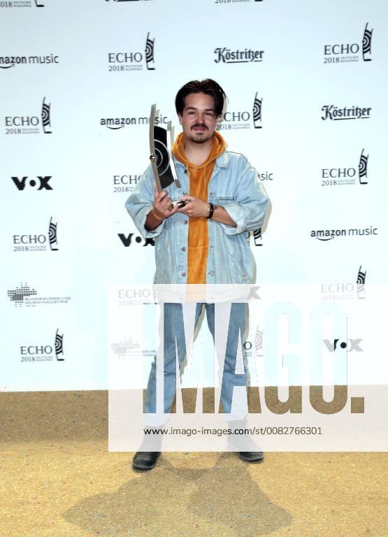 Milky Chance category Pop National at the award German Music Prize ECHO 2018 in Messe Berlin