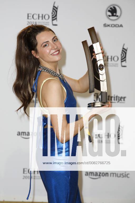 Award winner Haiyti at the presentation of the ECHO POP on 12.04.2018 in Berlin ECHO POP ceremony 2018 in Berlin Winner Price winner Pressroom