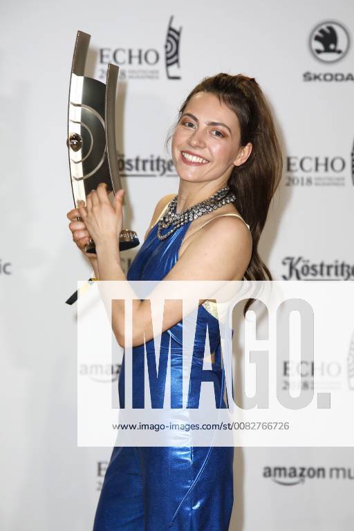 Award winner Haiyti at the presentation of the ECHO POP on 12.04.2018 in Berlin ECHO POP ceremony 2018 in Berlin Winner Price winner Pressroom