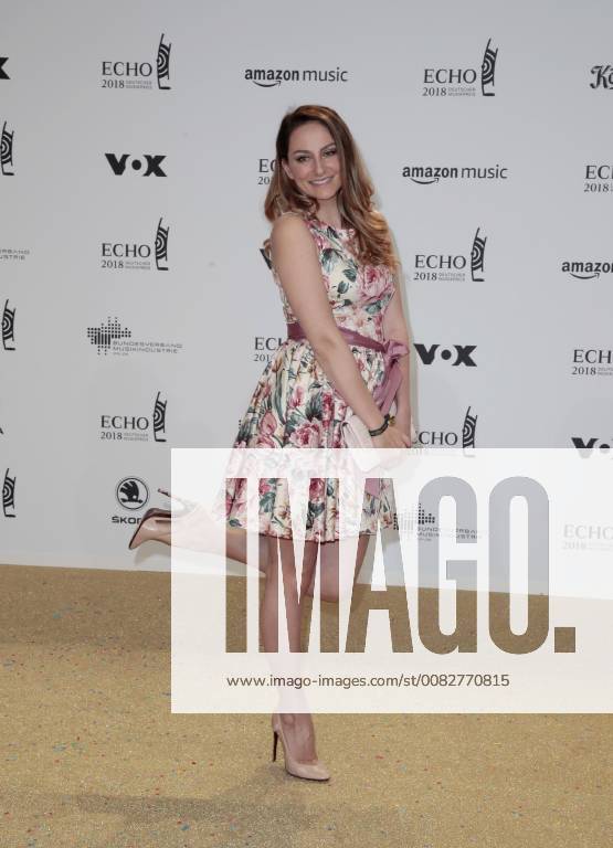 Marla Blumenblatt at the presentation of the German Music Prize ECHO 2018 in Messe Berlin