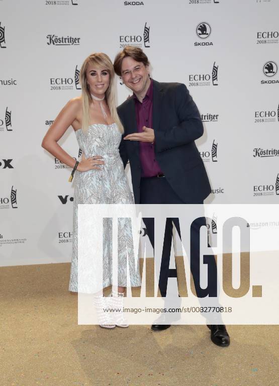 Annemarie Eilfeld Marcus Zander at the presentation of the German Music Prize ECHO 2018 in Messe Berlin
