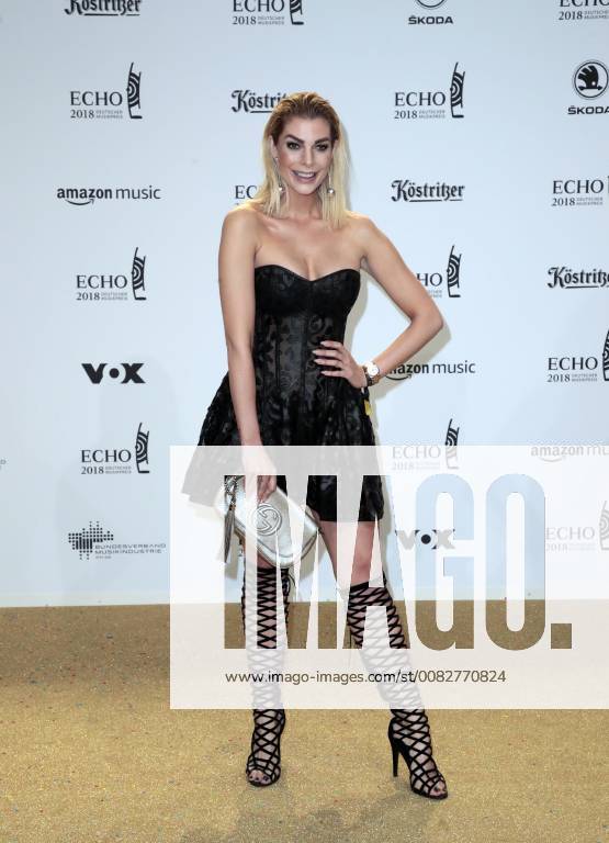 Annika Gassner at the presentation of the German Music Prize ECHO 2018 in Messe Berlin