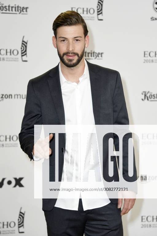 Marvin Plattenhardt at the 27th German Music Prize Echo 2018 in the Messe Berlin Berlin 12 04 2017 Foto:xF.xFuturexImage