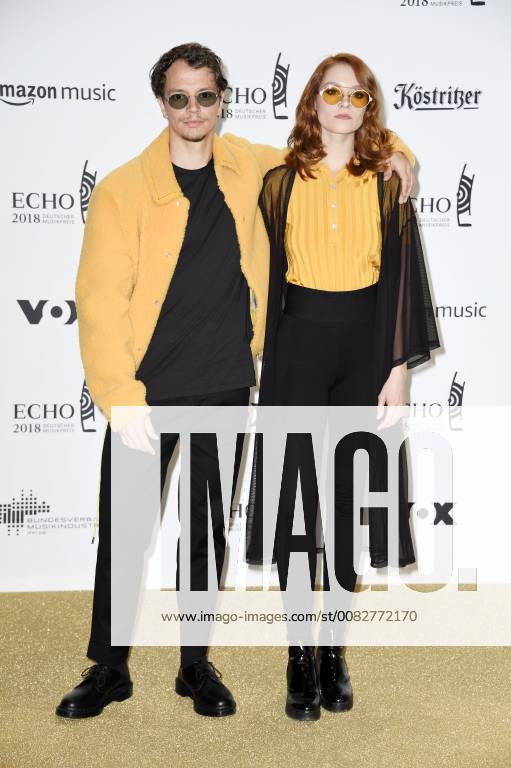Frans Zimmer All colors with girlfriend at the 27 award ceremony of the German Music Prize Echo 2018 in the Messe Berlin Berlin 12 04 2017 Foto:xF.xFuturexImage